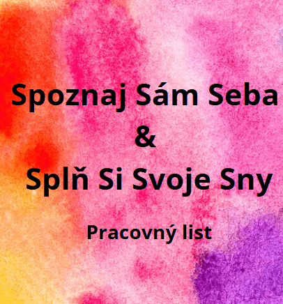 Pracovný list zadarmo